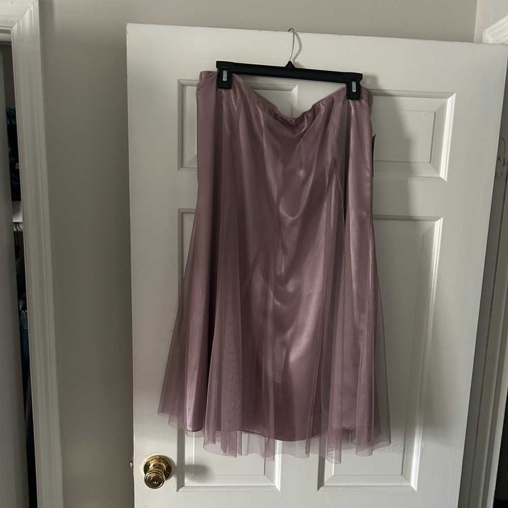 Elegant Mauve Skirt